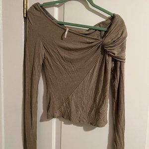 Free People Asymmetric  Long Sleeve
